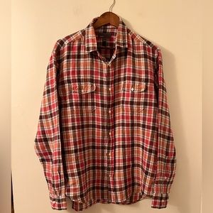 Vince Plaid Button-Down Shirt
